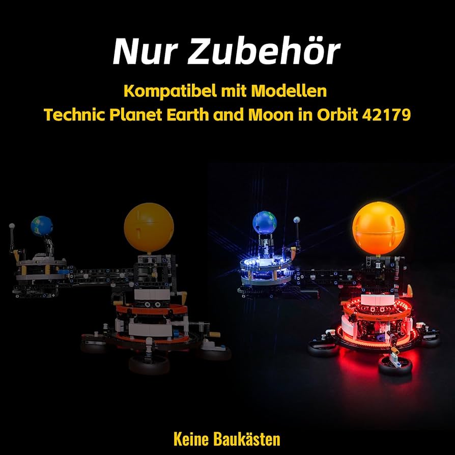 Zestaw świateł LED do Lego 42179 Planet Earth and Moon in